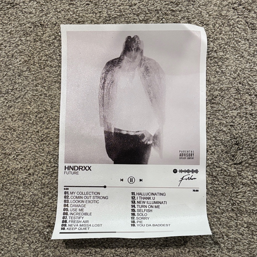 Hndrxx Album Poster